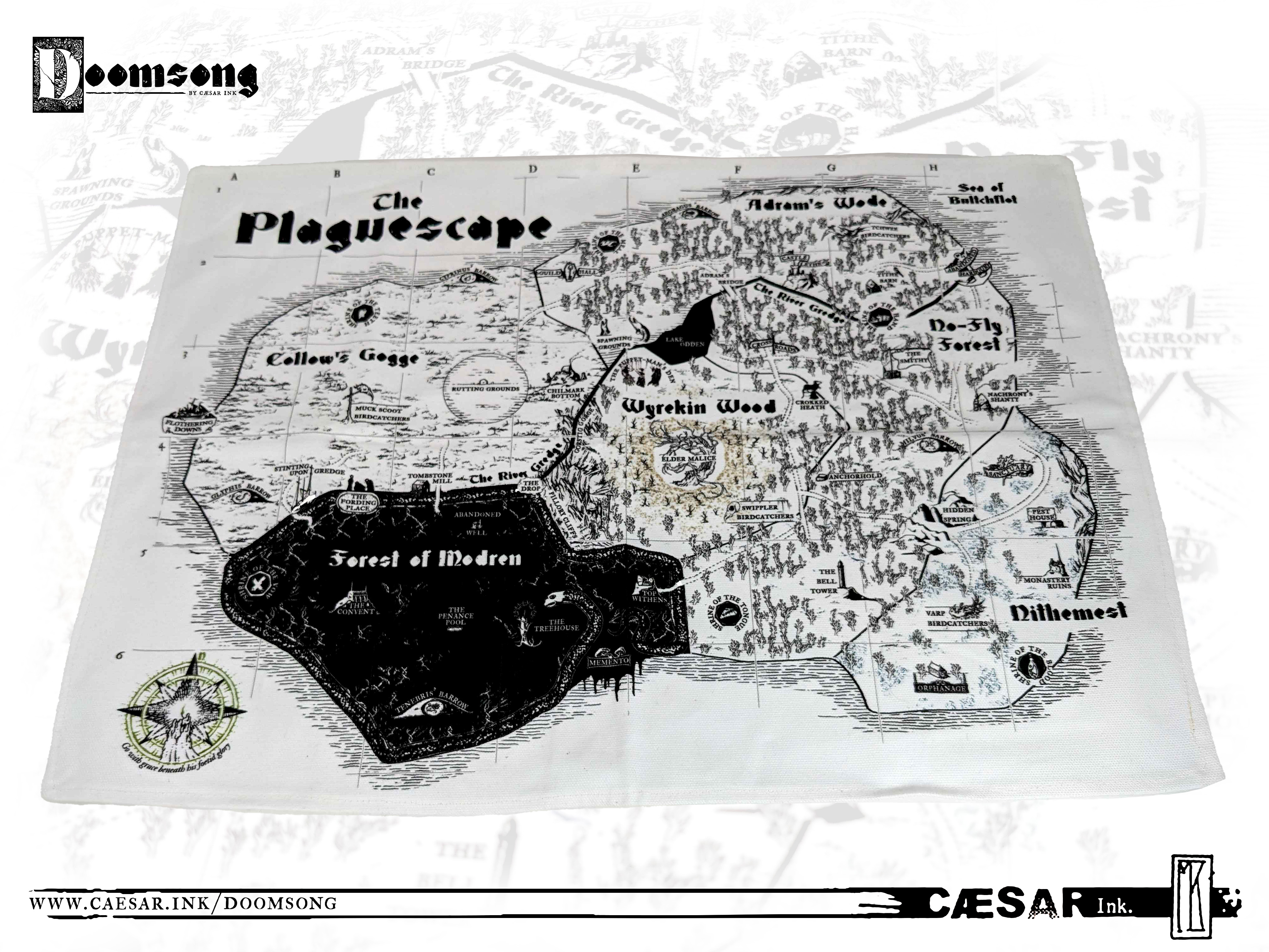 Map of the Plaguescape
