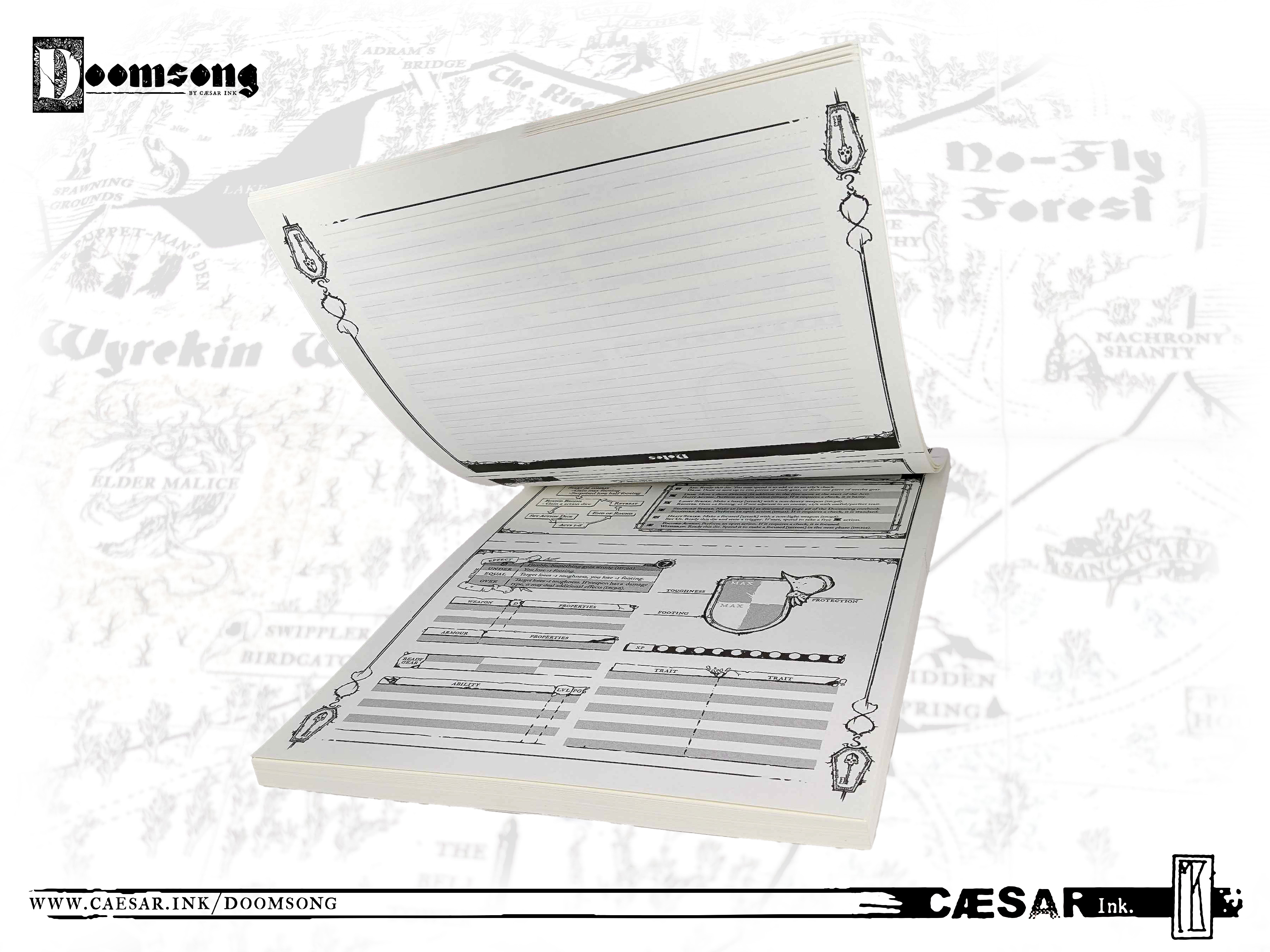 Pad of Guild/Character Sheets