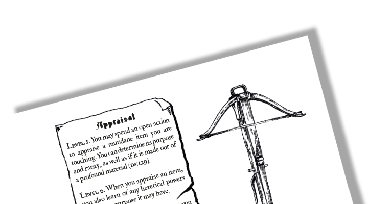 Tinker Rider & Sharpshooter abilities [pdf]